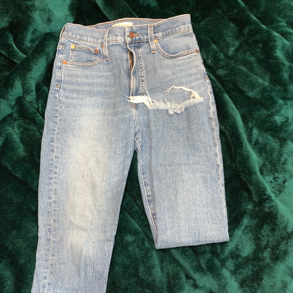 Madewell light wash Jean